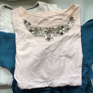 Loft T-shirt with jewels